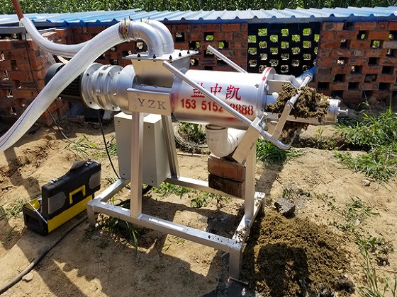 不锈钢鸡粪脱水机图片 不锈钢鸡粪脱水机图片