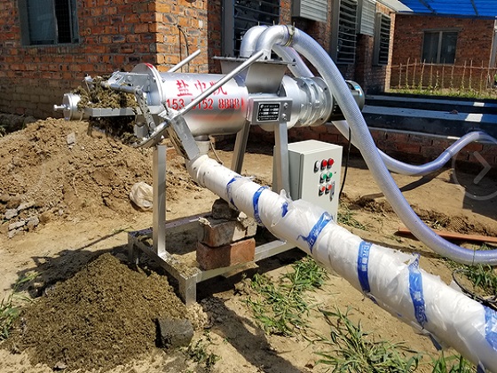 鸡粪脱水机图片 鸡粪脱水机图片